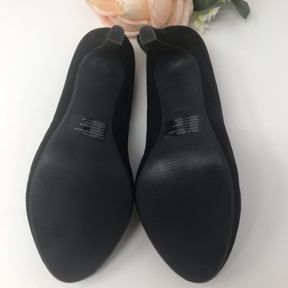 EasySpirit Women’s Heel’s Shoes Suede Black W - Picture 6 of 8